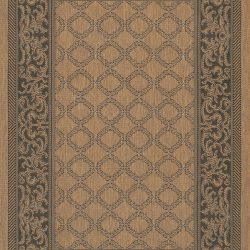 Couristan RECIFE GARDEN LATTICE COCOA Area Rug