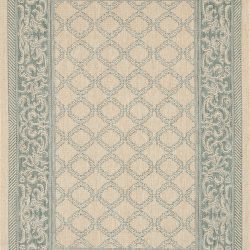 Couristan RECIFE GARDEN LATTICE NATURAL Area Rug