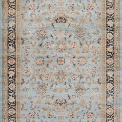 Couristan ZAHARA FARAHAN AMULET LIGHT BLUE Area Rug