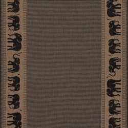 Couristan RECIFE ELEPHANT COCOA Area Rug