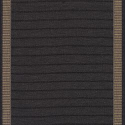 Couristan RECIFE WICKER STITCH BLACK Area Rug