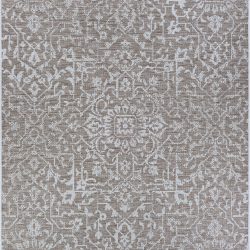 Couristan MONTE CARLO PALMETTE MUSHROOM Area Rug