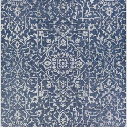 Couristan MONTE CARLO PALMETTE NAVY Area Rug