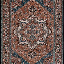 Couristan OLD WORLD CLASSIC ANTIQUE MASHAD BURNISHED CLAY Area Rug