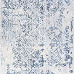 Couristan CALINDA GRAND DAMASK STEEL BLUE Area Rug