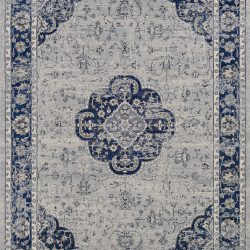 Couristan SULTAN TREASURES CLOVER MEDALLION INDIGO Area Rug