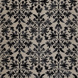 Couristan EVEREST RETRO DAMASK GREY Area Rug