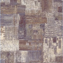 Couristan EASTON ABSTRACT MURAL ANTIQUE CREAM Area Rug