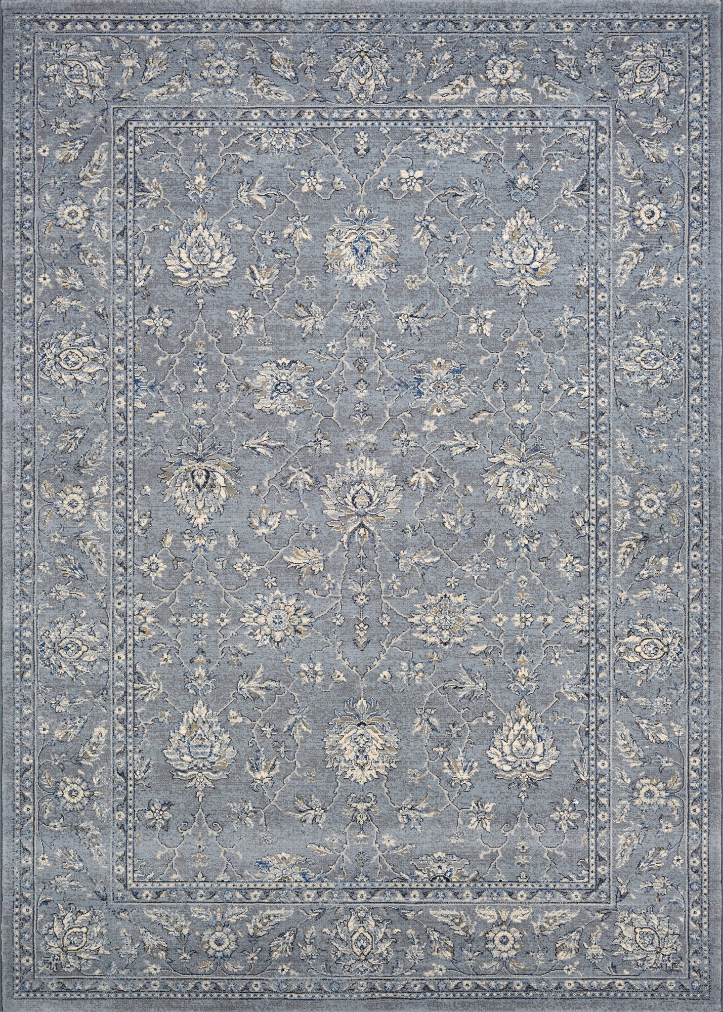 Couristan SULTAN TREASURES ALL OVER MASHHAD SLATE BLUE Area Rug