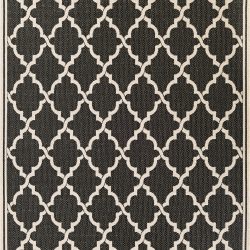 Couristan MONACO OCEAN PORT BLACK Area Rug
