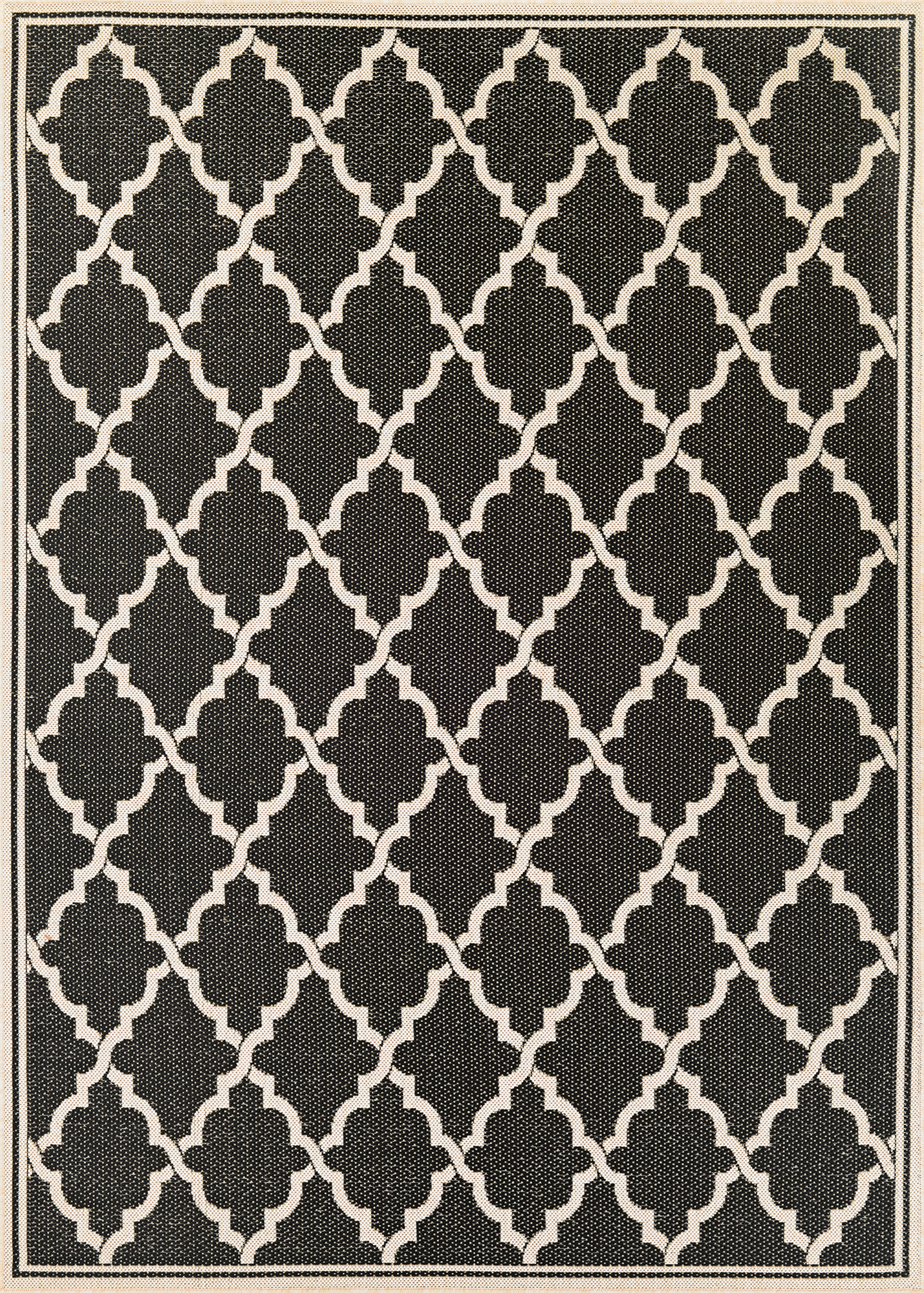 Couristan MONACO OCEAN PORT BLACK Area Rug
