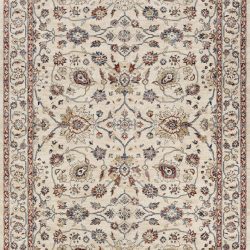 Couristan MONARCH KERMAN VASE ANTIQUE CREAM Area Rug