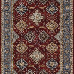 Couristan MONARCH YAMUT BORDEAUX Area Rug