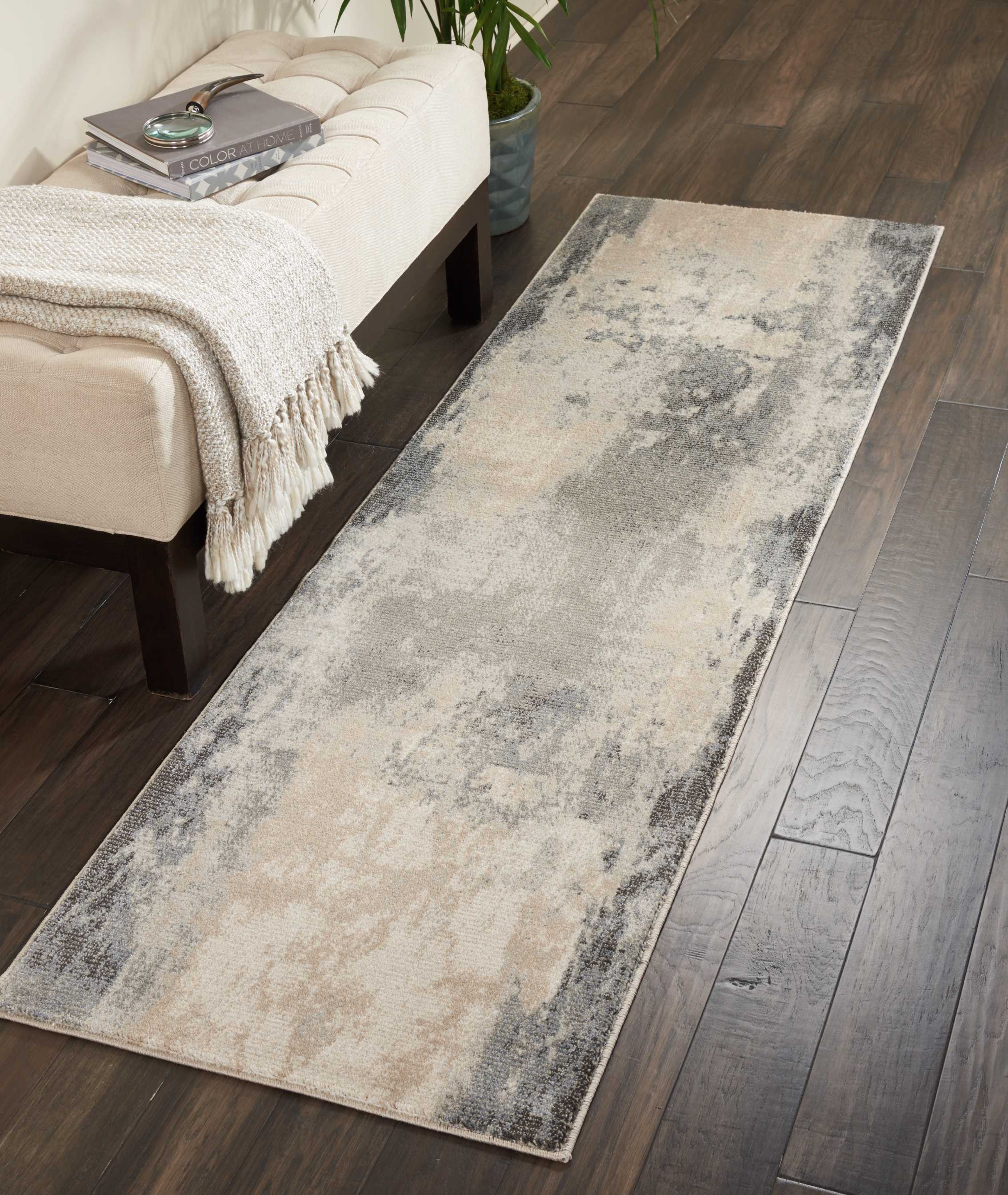 Nourison Maxell MAE13 Ivory Area Rug