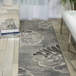 Nourison Maxell MAE04 Grey Area Rug