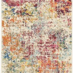 Alternative view of Nourison Celestial CES13 Pink Area Rug