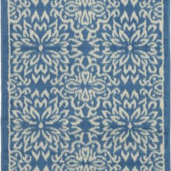 Alternative view of Nourison Jubilant JUB06 Ivory Blue Area Rug