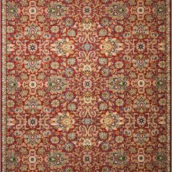 Alternative view of Nourison Timeless TML17 Red Area Rug
