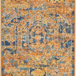 Alternative view of Nourison Passion PSN07 Teal Area Rug