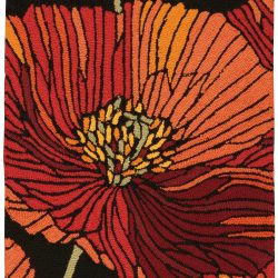 Alternative view of Nourison Fantasy FA24 Black Area Rug