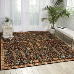 Nourison Timeless TML18 Navy Area Rug