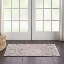 Nourison Tranquil TRA04 Pink Area Rug
