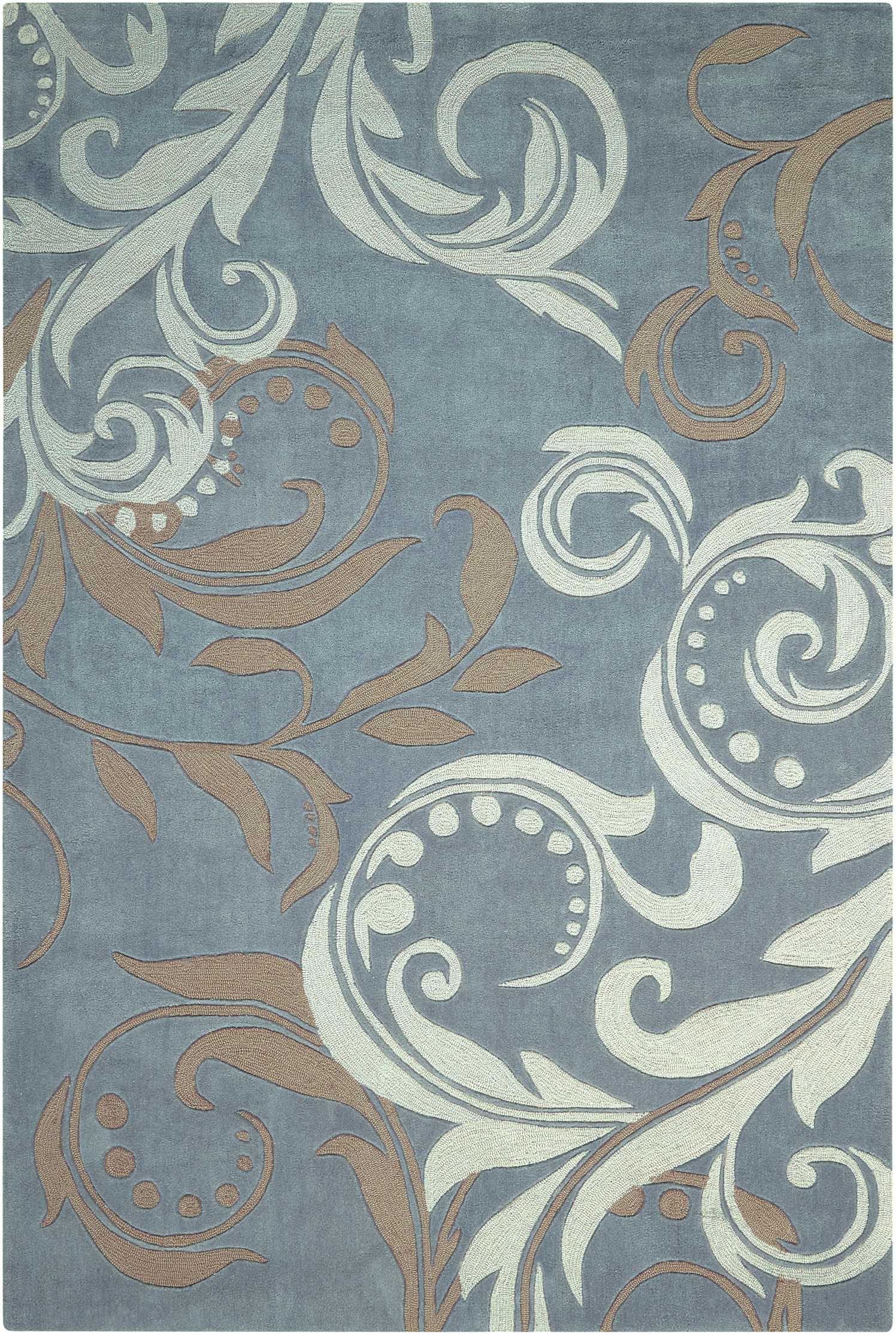 Nourison Contour CON09 Silver Area Rug - Image 2