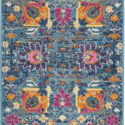 Alternative view of Nourison Passion PSN01 Denim Area Rug
