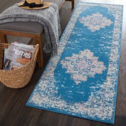Nourison Grafix GRF14 Blue Area Rug