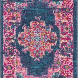 Alternative view of Nourison Passion PSN03 Blue Area Rug