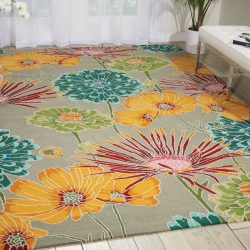 Nourison Fantasy FA26 Grey Area Rug