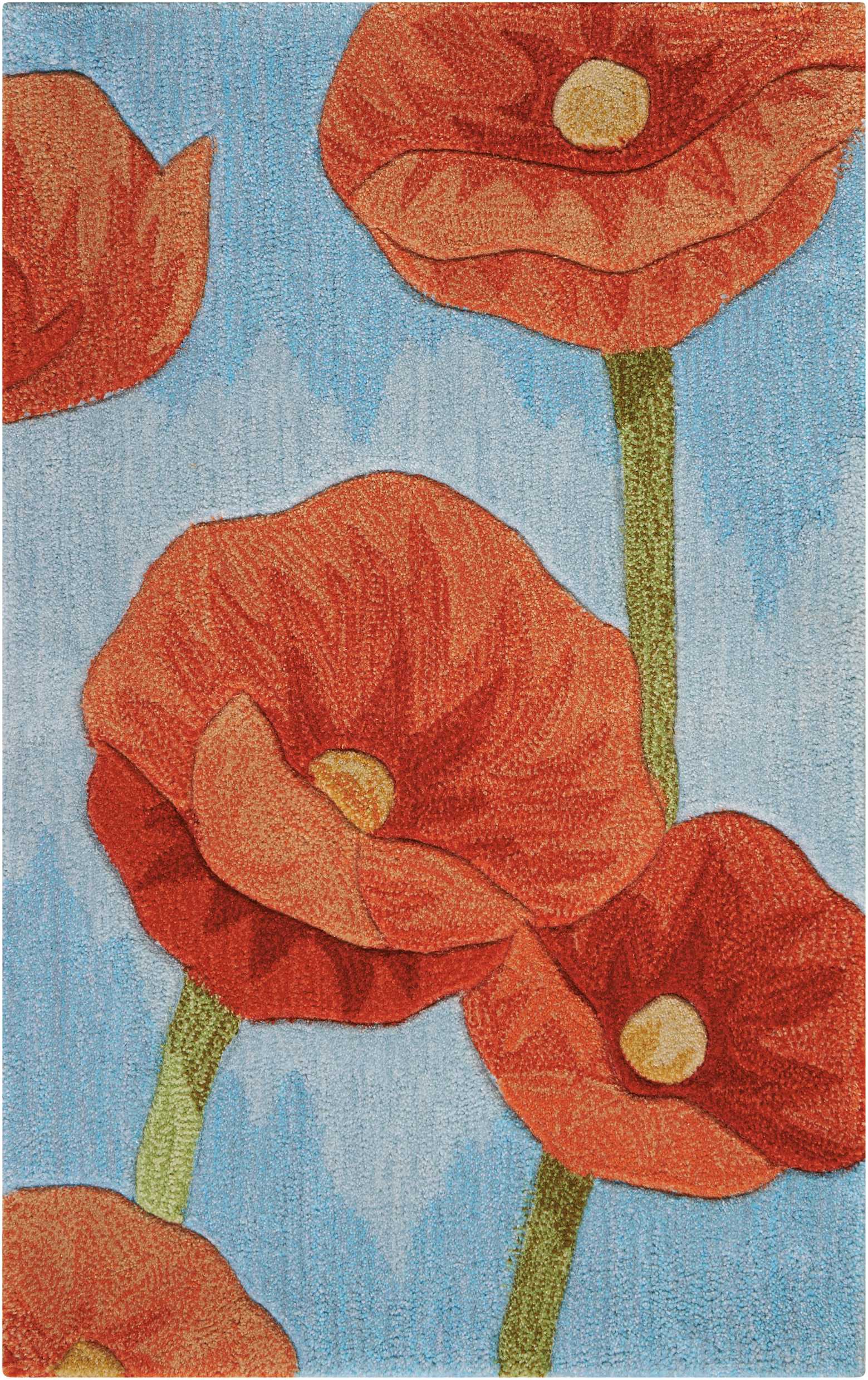 Nourison Contour CON79 Blue Area Rug - Image 2