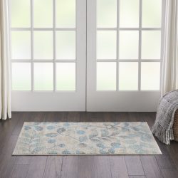 Nourison Tranquil TRA03 Ivory Area Rug