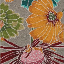 Alternative view of Nourison Fantasy FA26 Grey Area Rug