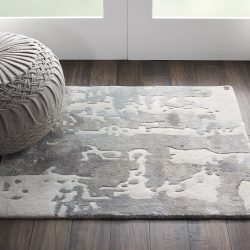 Nourison Prismatic PRS12 Silver Grey Area Rug