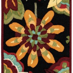 Alternative view of Nourison Fantasy FA12 Black Area Rug