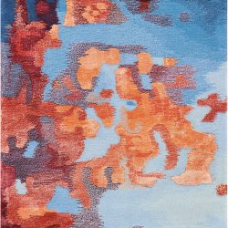 Alternative view of Nourison Prismatic PRS13 Blue Area Rug