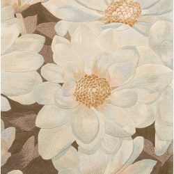 Alternative view of Nourison Tropics TS13 Mocha Area Rug
