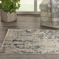 Nourison Quarry QUA01 Beige Area Rug