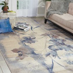 Nourison Somerset ST18 Ivory Area Rug