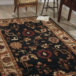 Nourison Tahoe TA08 Black Area Rug