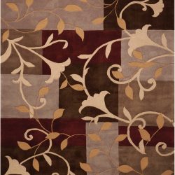 Alternative view of Nourison Contour CON01 Mocha Area Rug
