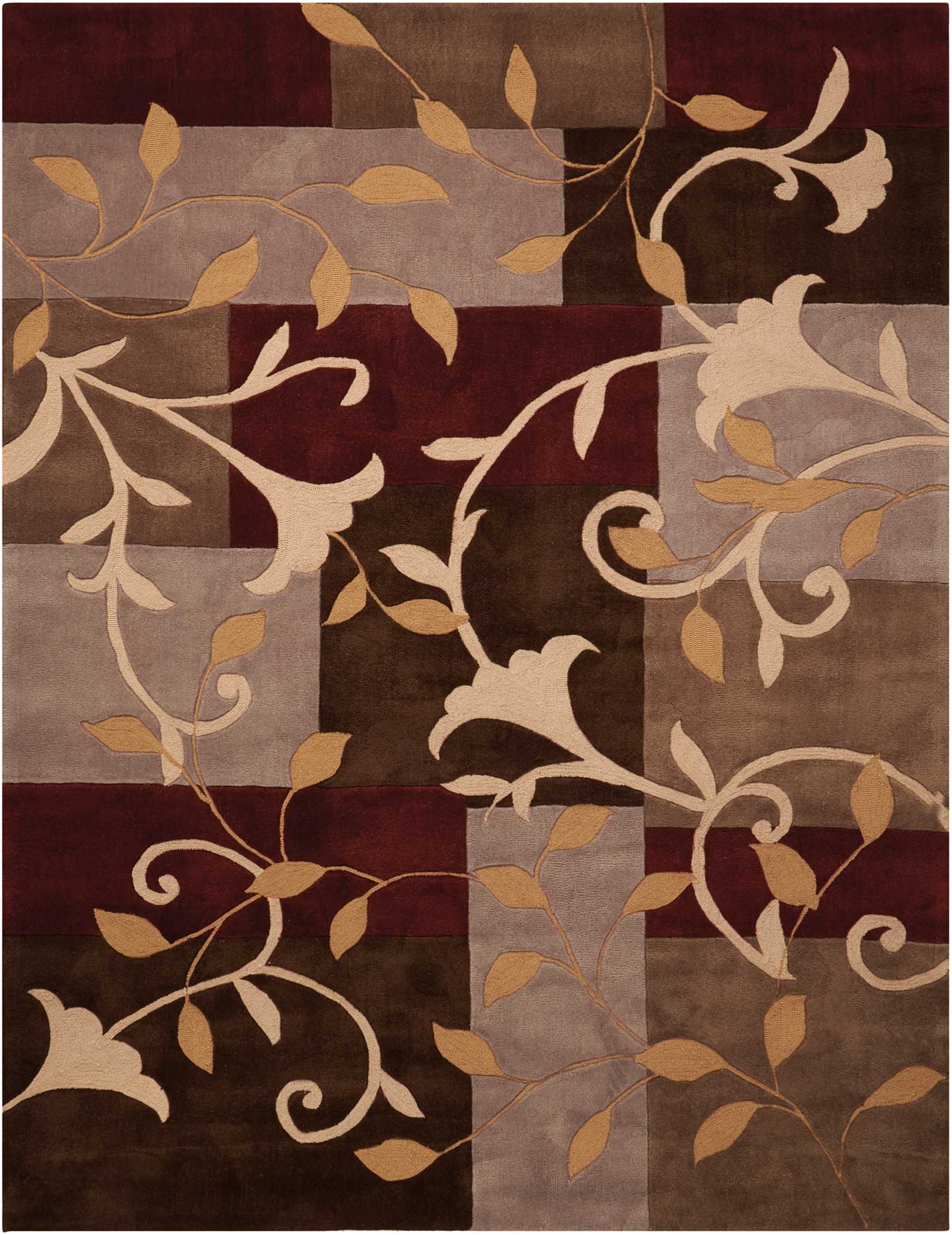 Nourison Contour CON01 Mocha Area Rug - Image 2