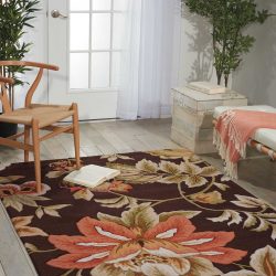 Nourison Fantasy FA11 Chocolate Area Rug