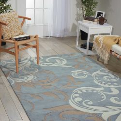 Nourison Contour CON09 Silver Area Rug