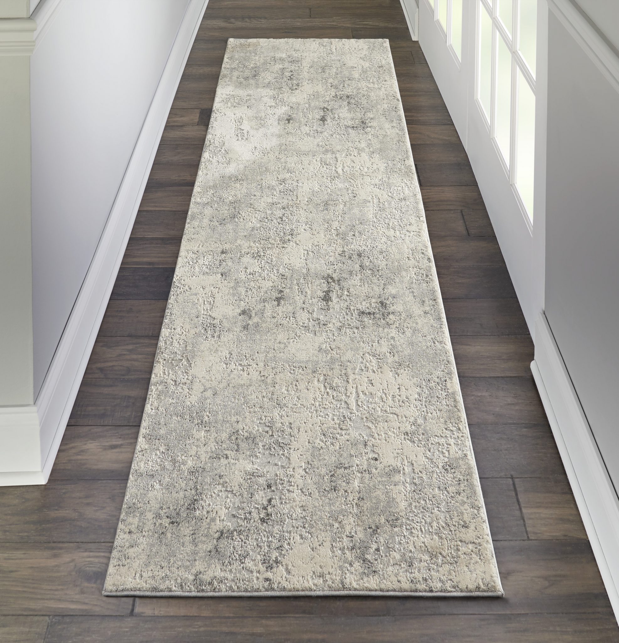 Nourison Rustic Textures RUS07 Grey Area Rug