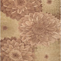 Alternative view of Nourison Tropics TS11 Taupe Area Rug