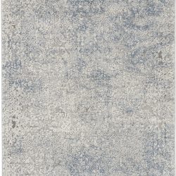 Alternative view of Nourison Rustic Textures RUS09 Ivory Light Blue Area Rug