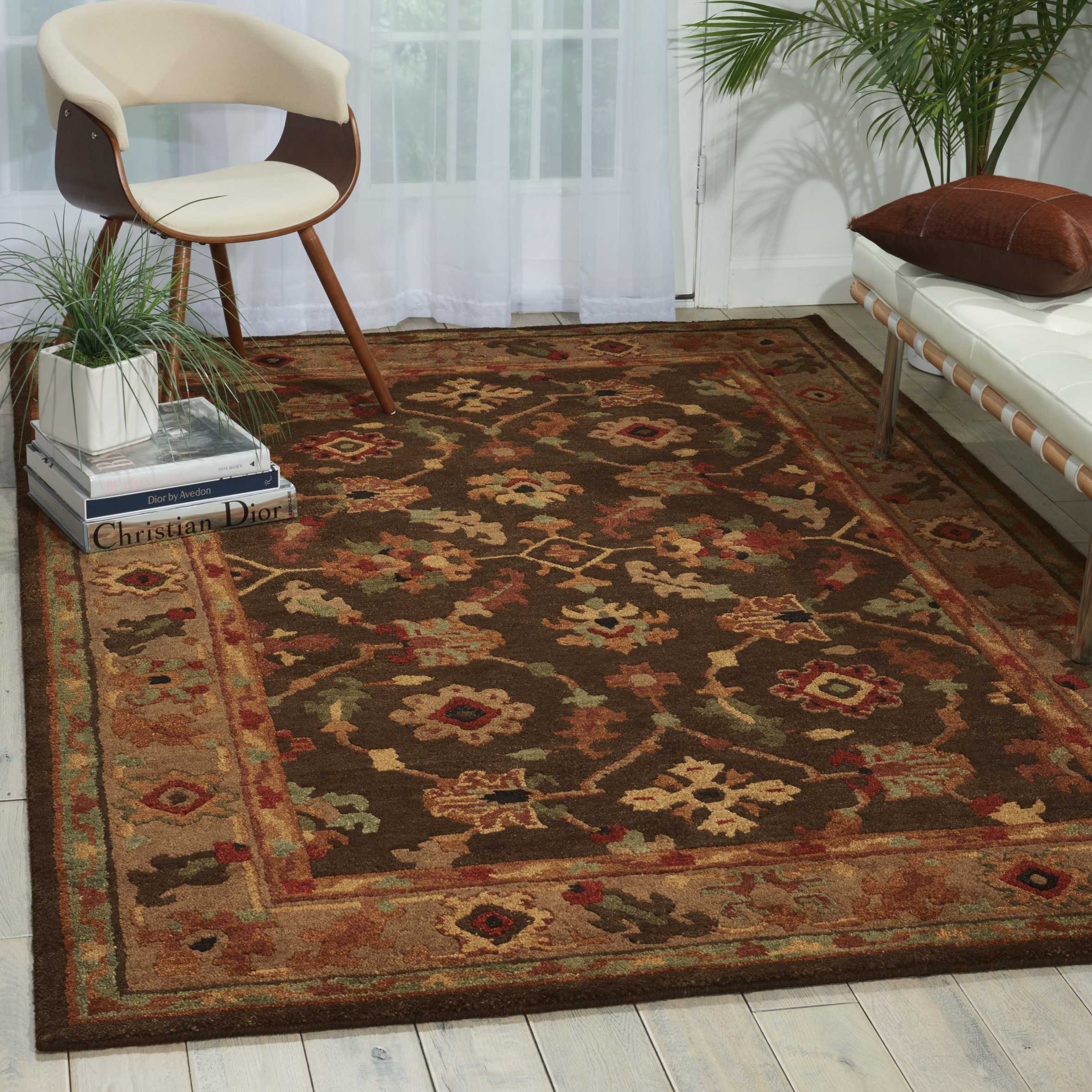 Nourison Tahoe TA10 Espresso Area Rug