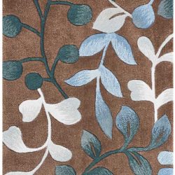 Alternative view of Nourison Contour CON02 Mocha Area Rug